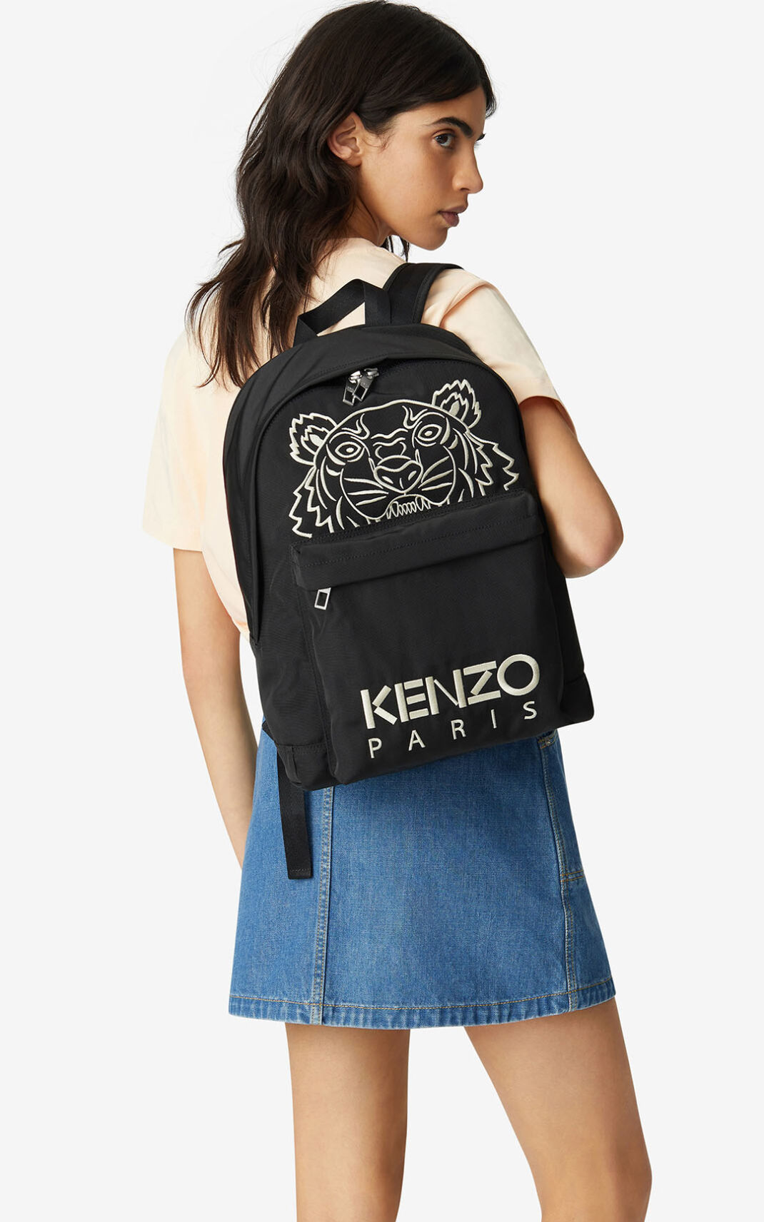 Kenzo Kampus Tiger Hátizsák Férfi Fekete | ID.015114